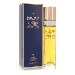 Elizabeth Taylor Diamonds & Saphires EDT for Women Size: 50ml / 1.7oz Eau De Toilette Spray, 100ml / 3.4oz Eau De Toilette Spray